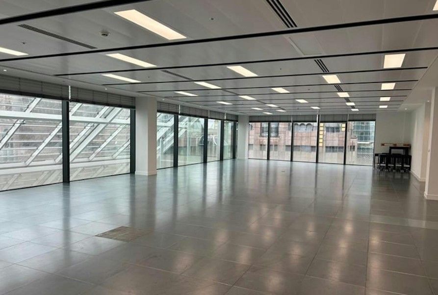 Open office floor plate